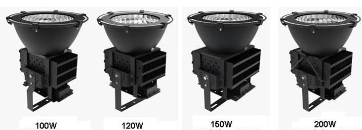 150w Dimmable Led High Bay Lights Outdoor Led Spotlight With 45 / 90 Reflector