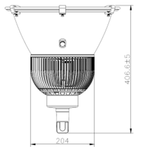 Led 100 Watt Led High Bay Lights For Super Market / Workhouse , AC 220 Volt LED