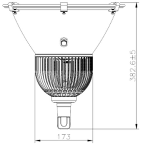 Led 80 Watt High Bay Lights For Super Market / Workhouse , AC 220 Volt LED