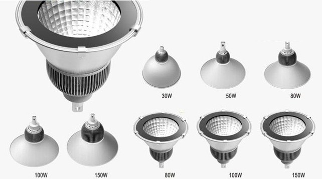 Energy Saving 100 Watt Indoor Led High Bay Lights Anti - Moisture