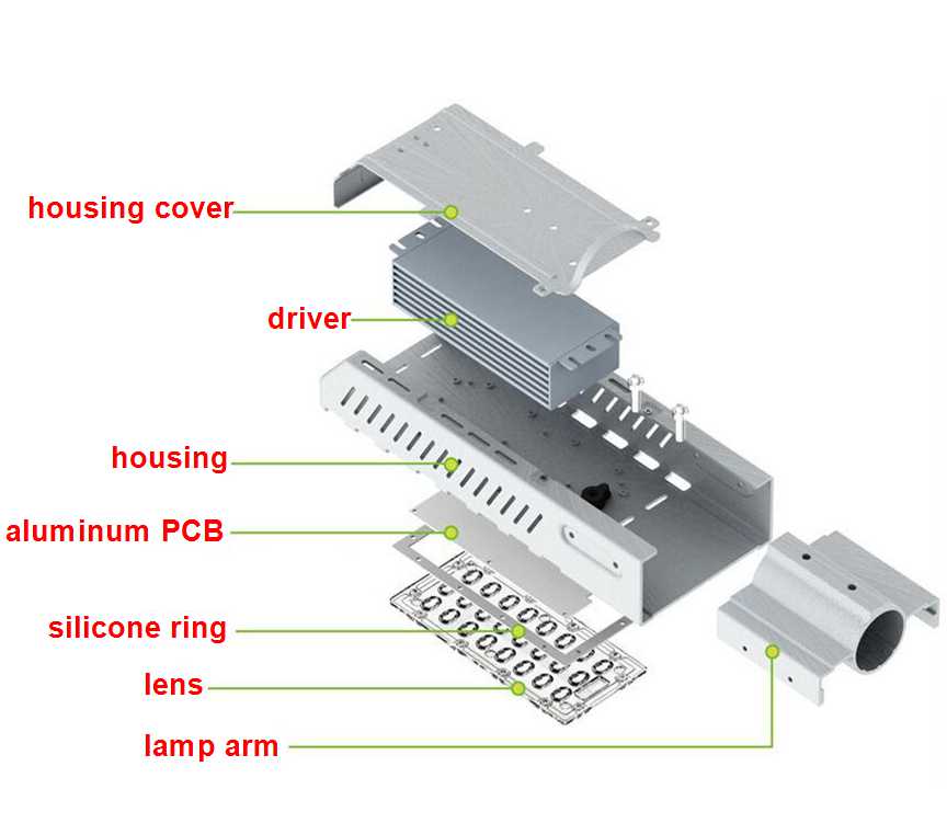 Led Street Lamp 40Watt Outdoor Led Street Lights 85 - 265VAC